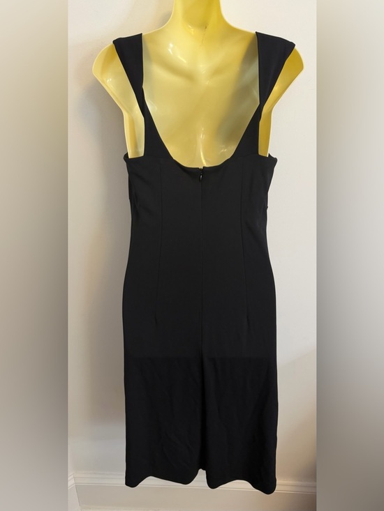 Nicole Miller Elegant Black Mesh Dress - Picture 2 of 6